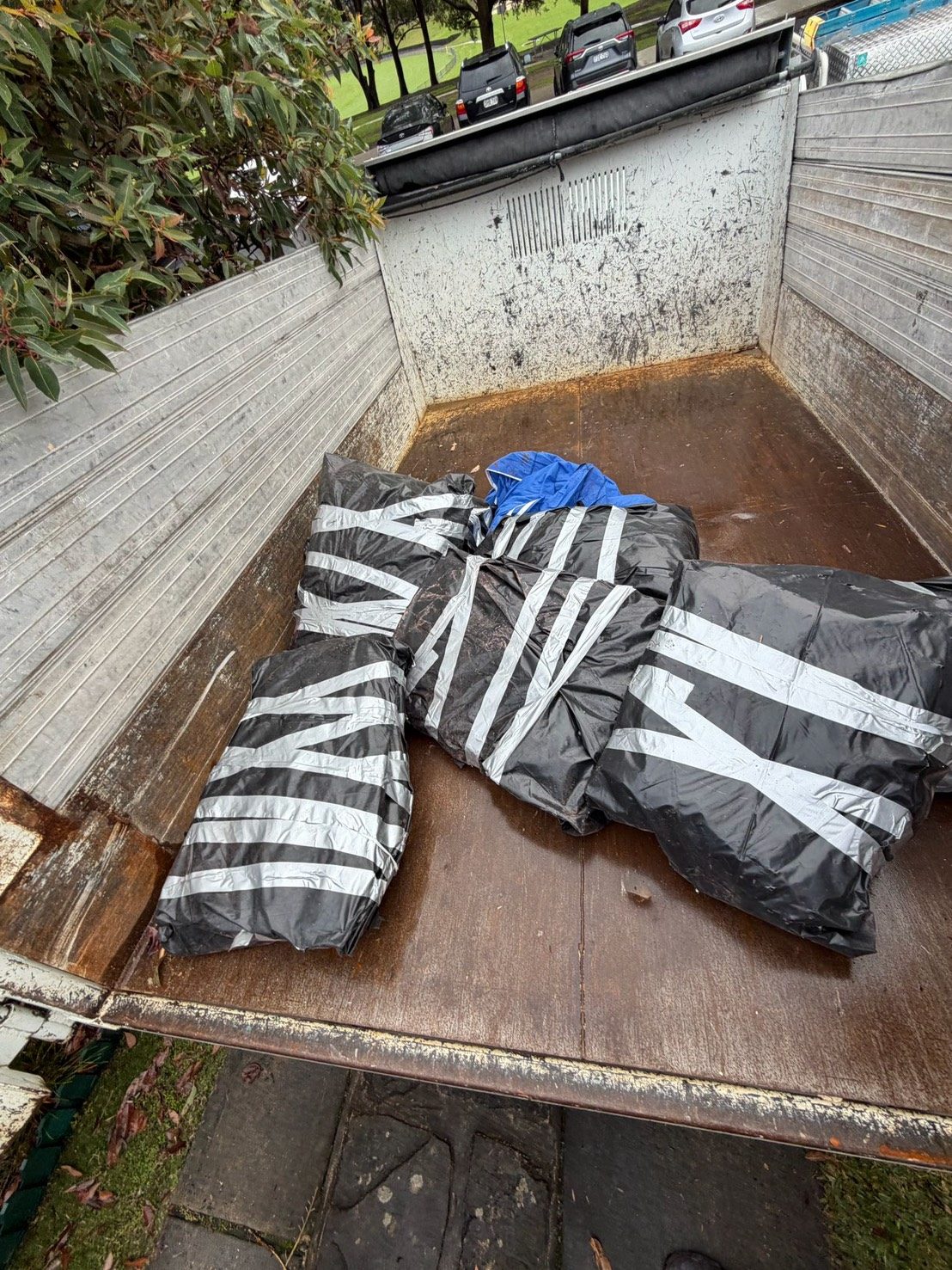 Residential Asbestos Pickups — Mr Asbestos job site photo